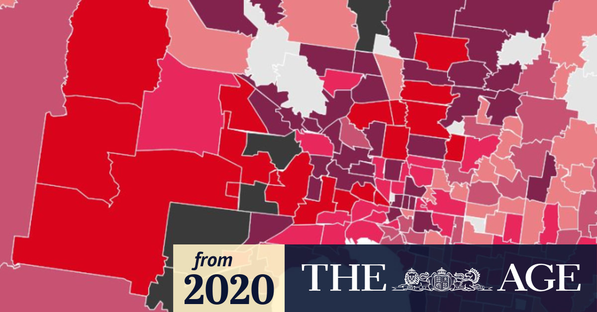 Melbourne and Victoria coronavirus postcode map data What to keep in mind when you look at the data